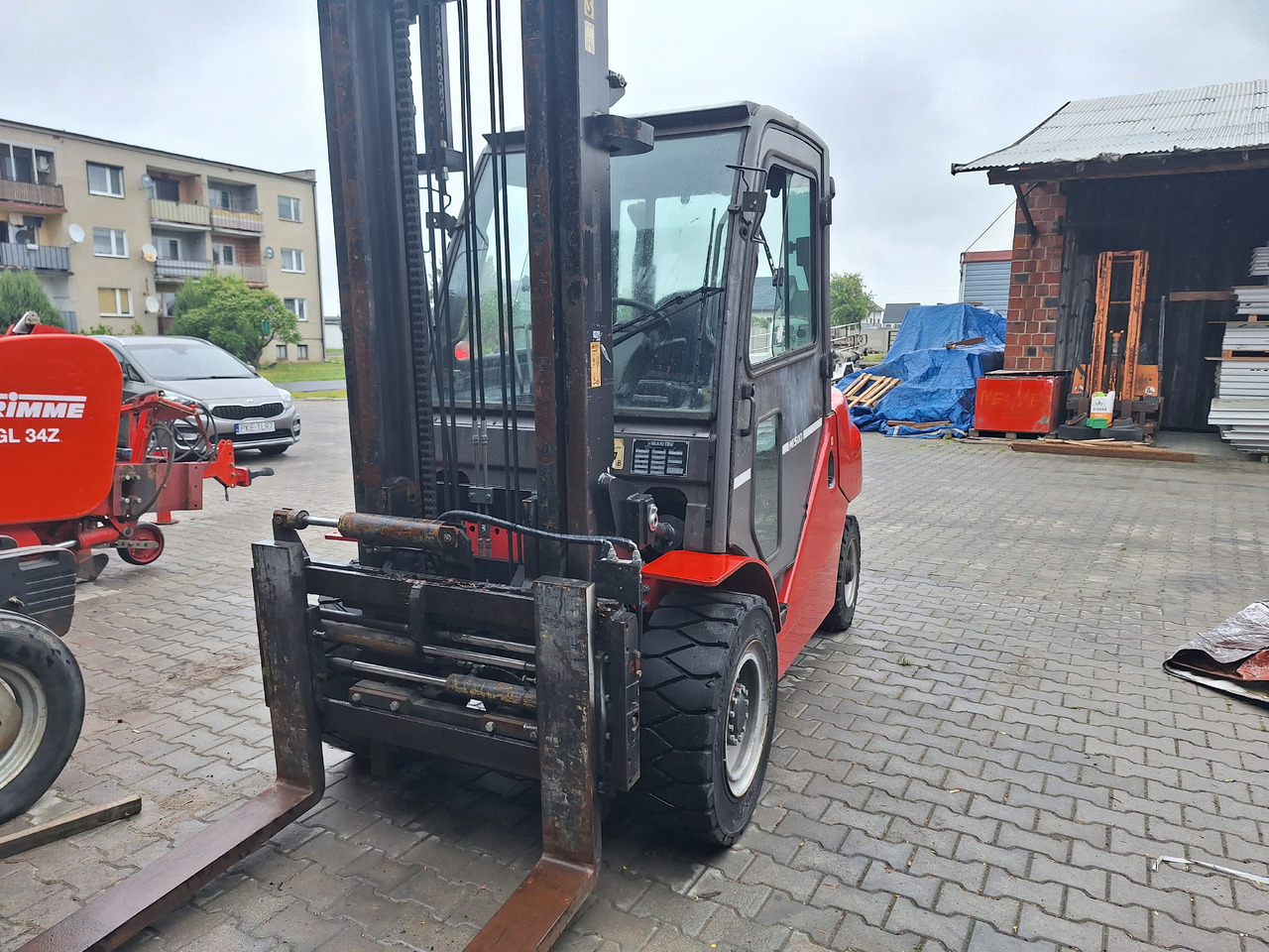 Manitou MI50D - מלגזת סולר: תמונה 4 Manitou MI50D - מלגזת סולר: תמונה 4