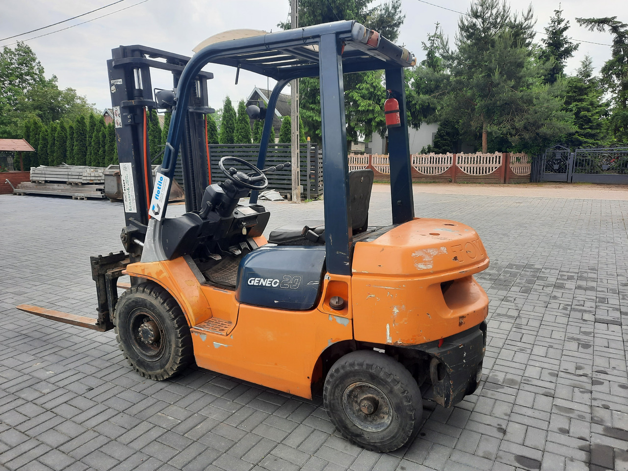 Toyota 627FDF25 - מלגזת סולר: תמונה 4 Toyota 627FDF25 - מלגזת סולר: תמונה 4