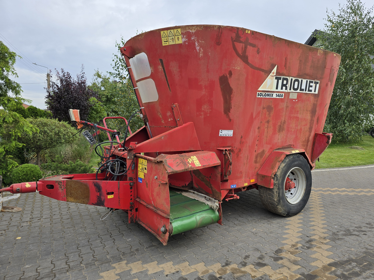 Trioliet SOLOMIX 1400 (SM-14 VL-2) - עגלת מערבל מספוא: תמונה 2 Trioliet SOLOMIX 1400 (SM-14 VL-2) - עגלת מערבל מספוא: תמונה 2