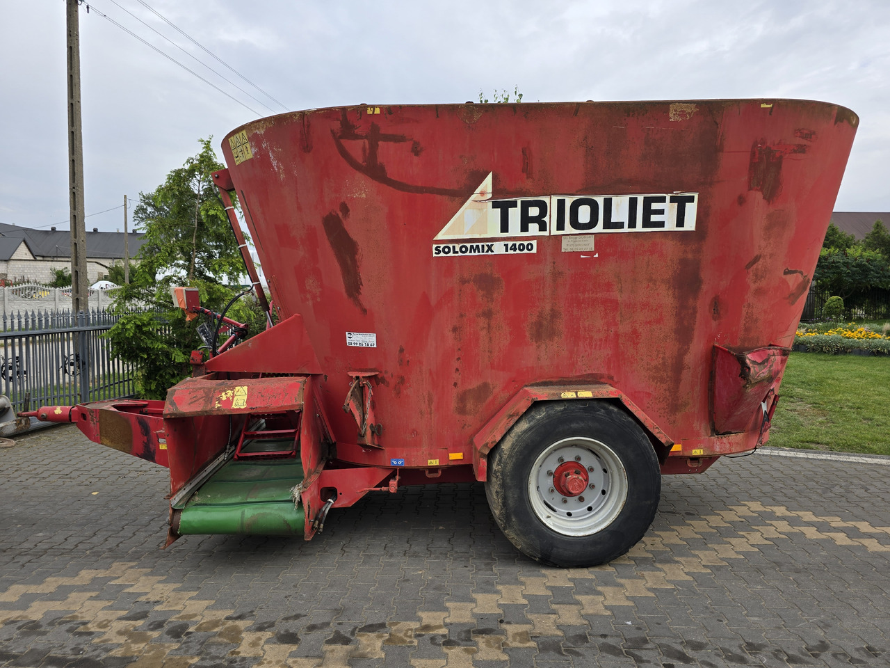 Trioliet SOLOMIX 1400 (SM-14 VL-2) - עגלת מערבל מספוא: תמונה 3 Trioliet SOLOMIX 1400 (SM-14 VL-2) - עגלת מערבל מספוא: תמונה 3