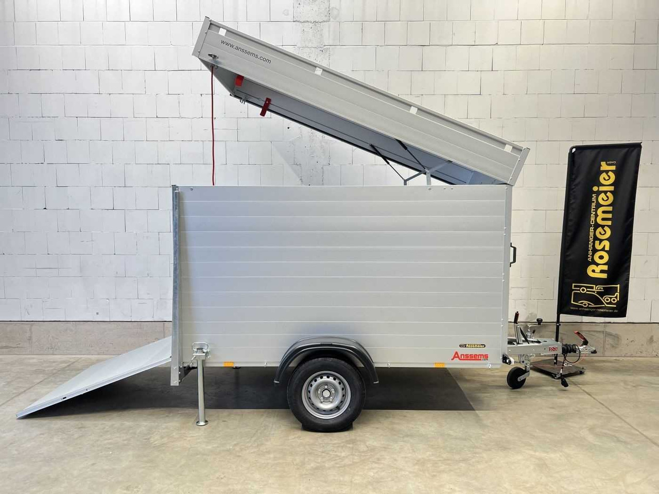 ANSSEMS GTB 1200 VT3 Deckelanhänger - קרון נגרר למכונית: תמונה 1 ANSSEMS GTB 1200 VT3 Deckelanhänger - קרון נגרר למכונית: תמונה 1