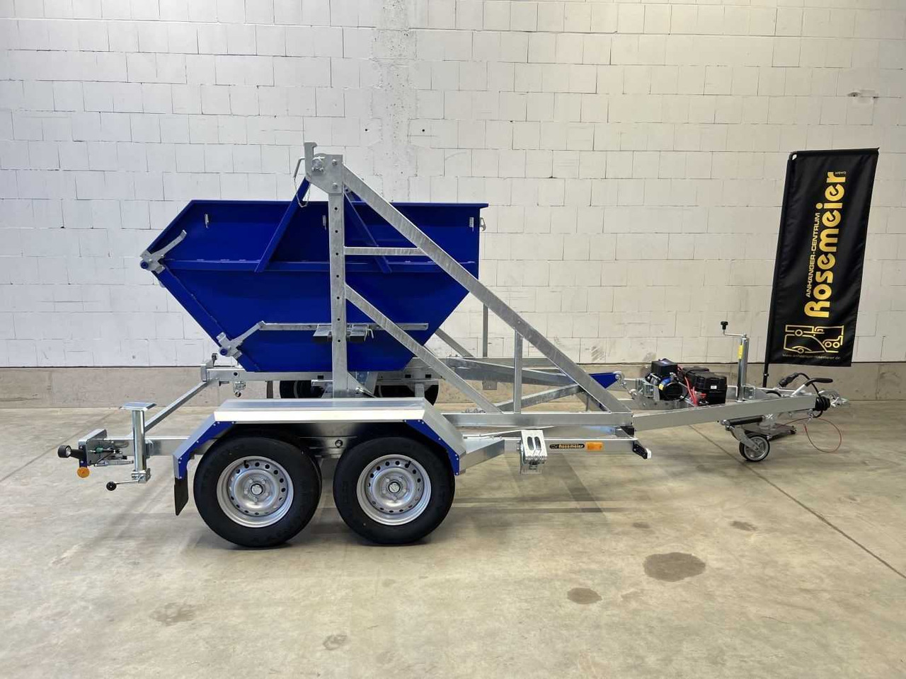 BLYSS KTT V2L mit Mulde Kabeltrommelanhänger - קרון נגרר: תמונה 1 BLYSS KTT V2L mit Mulde Kabeltrommelanhänger - קרון נגרר: תמונה 1