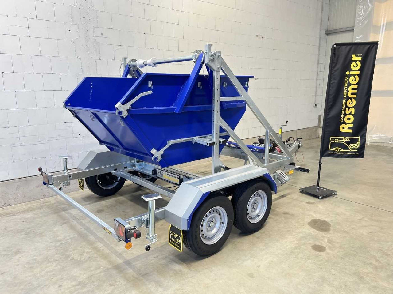 BLYSS KTT V2L mit Mulde Kabeltrommelanhänger - קרון נגרר: תמונה 4 BLYSS KTT V2L mit Mulde Kabeltrommelanhänger - קרון נגרר: תמונה 4