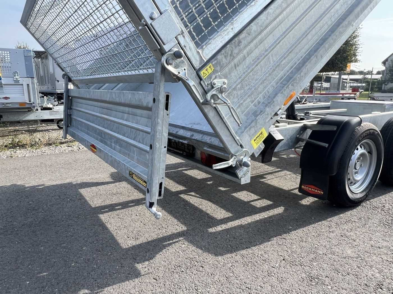 BOECKMANN DK-ST 3218/27 P Gitter Dreiseitenkipper - קרון נגרר עם מזהיר: תמונה 3 BOECKMANN DK-ST 3218/27 P Gitter Dreiseitenkipper - קרון נגרר עם מזהיר: תמונה 3