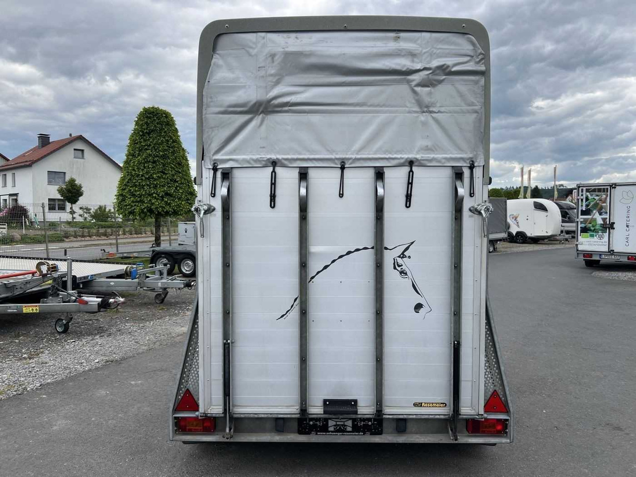 BOECKMANN Duo AP Pferdetransporter Viehanhänger - קרון נגרר לסוסים: תמונה 4 BOECKMANN Duo AP Pferdetransporter Viehanhänger - קרון נגרר לסוסים: תמונה 4