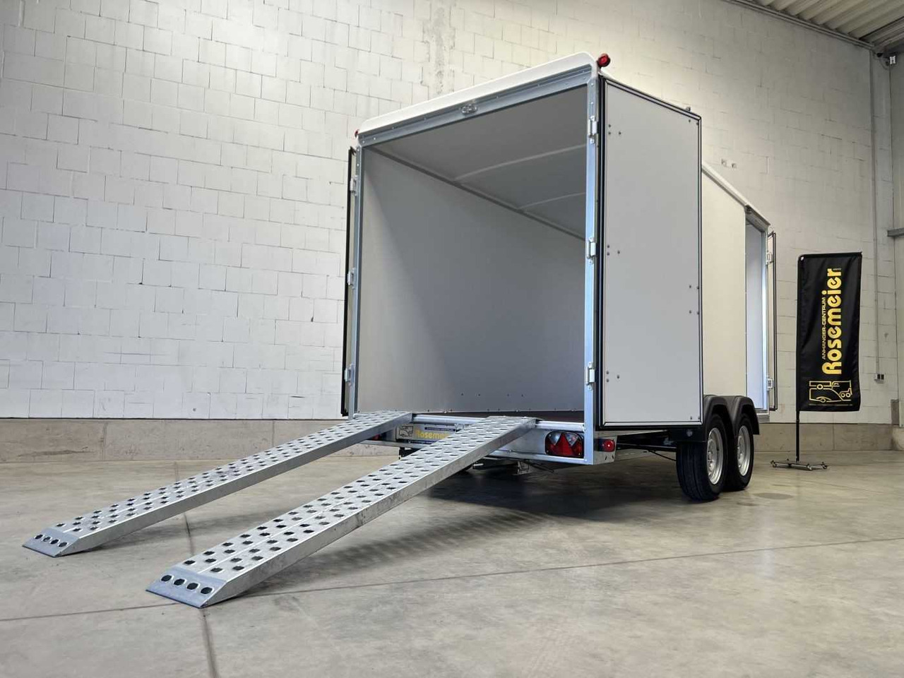 BOECKMANN KT 4018/27 H Eco XXL Tür Ramp Kofferanhänger - קרון נגרר בתיבה סגורה: תמונה 3 BOECKMANN KT 4018/27 H Eco XXL Tür Ramp Kofferanhänger - קרון נגרר בתיבה סגורה: תמונה 3