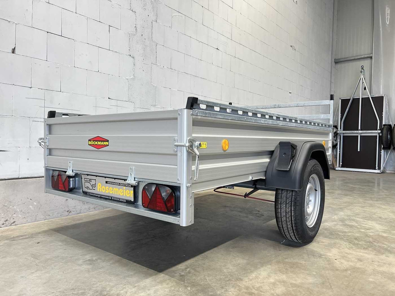 BOECKMANN TL-AL 2513/135 Profi Kastenanhänger gebremst - קרון נגרר למכונית: תמונה 4 BOECKMANN TL-AL 2513/135 Profi Kastenanhänger gebremst - קרון נגרר למכונית: תמונה 4