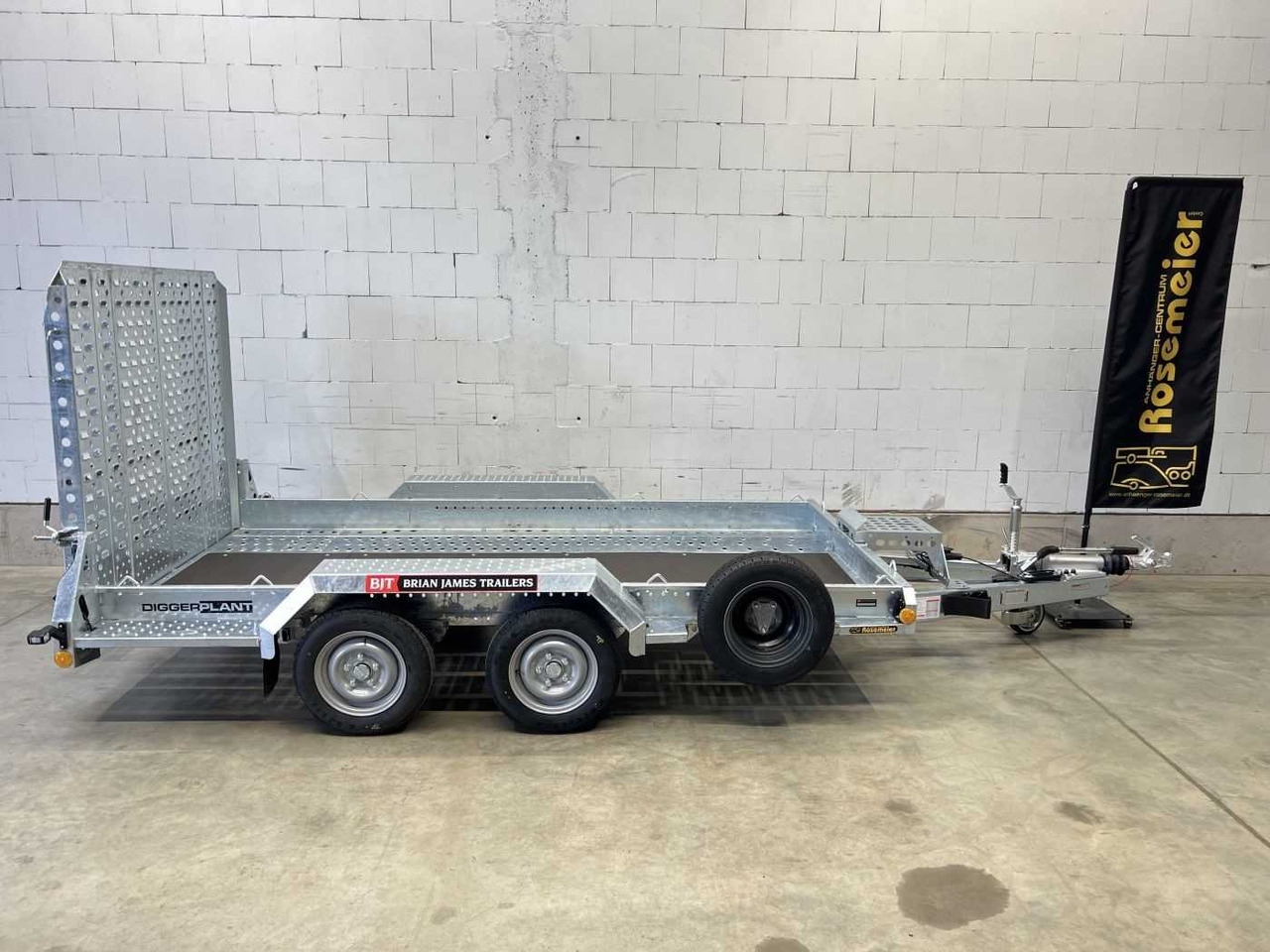 BRIAN_JAMES Cargo Digger Plant 2 Rampe Maschinentransporter - קרון נגרר: תמונה 2 BRIAN_JAMES Cargo Digger Plant 2 Rampe Maschinentransporter - קרון נגרר: תמונה 2