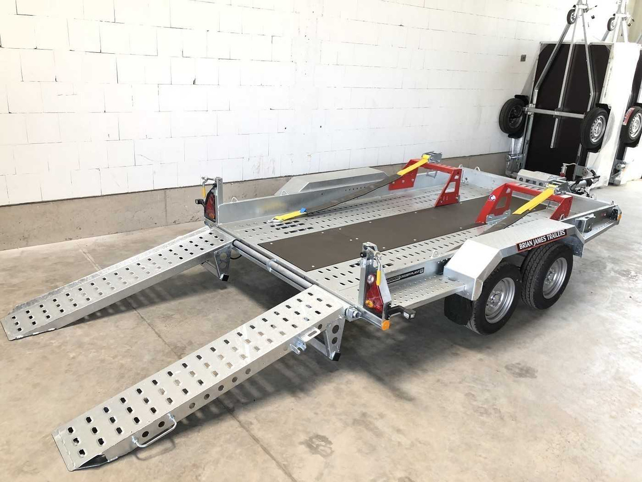 חָדָשׁ קרון נגרר לצמחים BRIAN_JAMES Cargo Digger Plant 2 Trac Maschinentransporter: תמונה 5