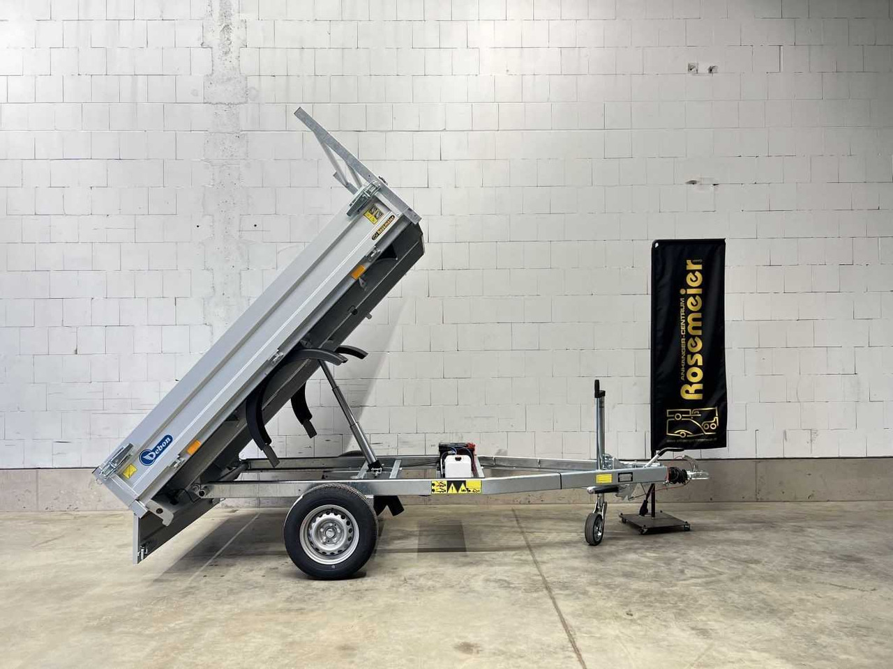 CHEVAL LIBERTE DEBON PW0E Lux 1500 Rückwärtskipper - קרון נגרר עם מזהיר: תמונה 1 CHEVAL LIBERTE DEBON PW0E Lux 1500 Rückwärtskipper - קרון נגרר עם מזהיר: תמונה 1