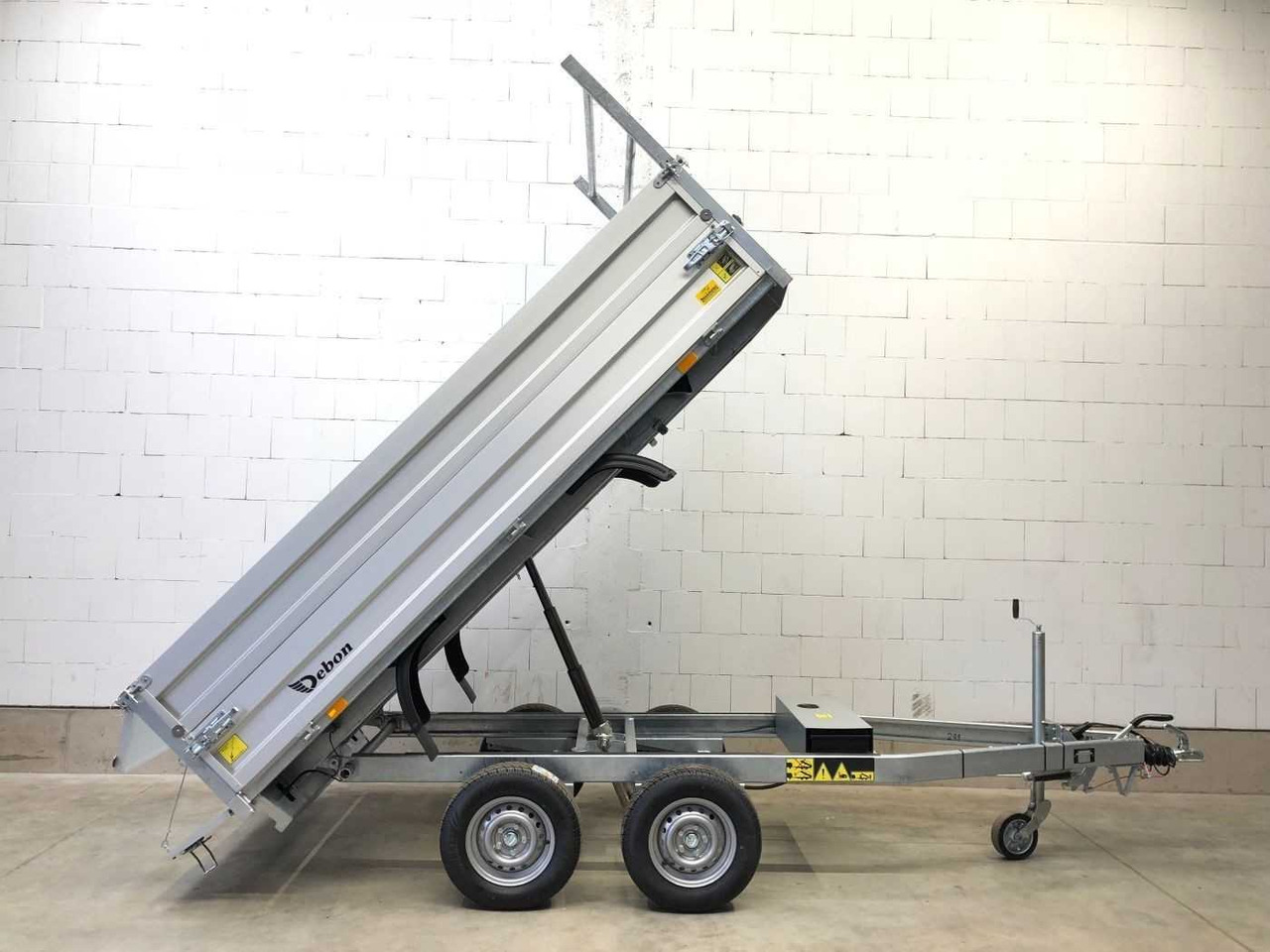 חָדָשׁ קרון נגרר עם מזהיר CHEVAL LIBERTE DEBON PW1.2E Lux E-Pumpe BW-Aufsatz Rückwärtskipper: תמונה 1
