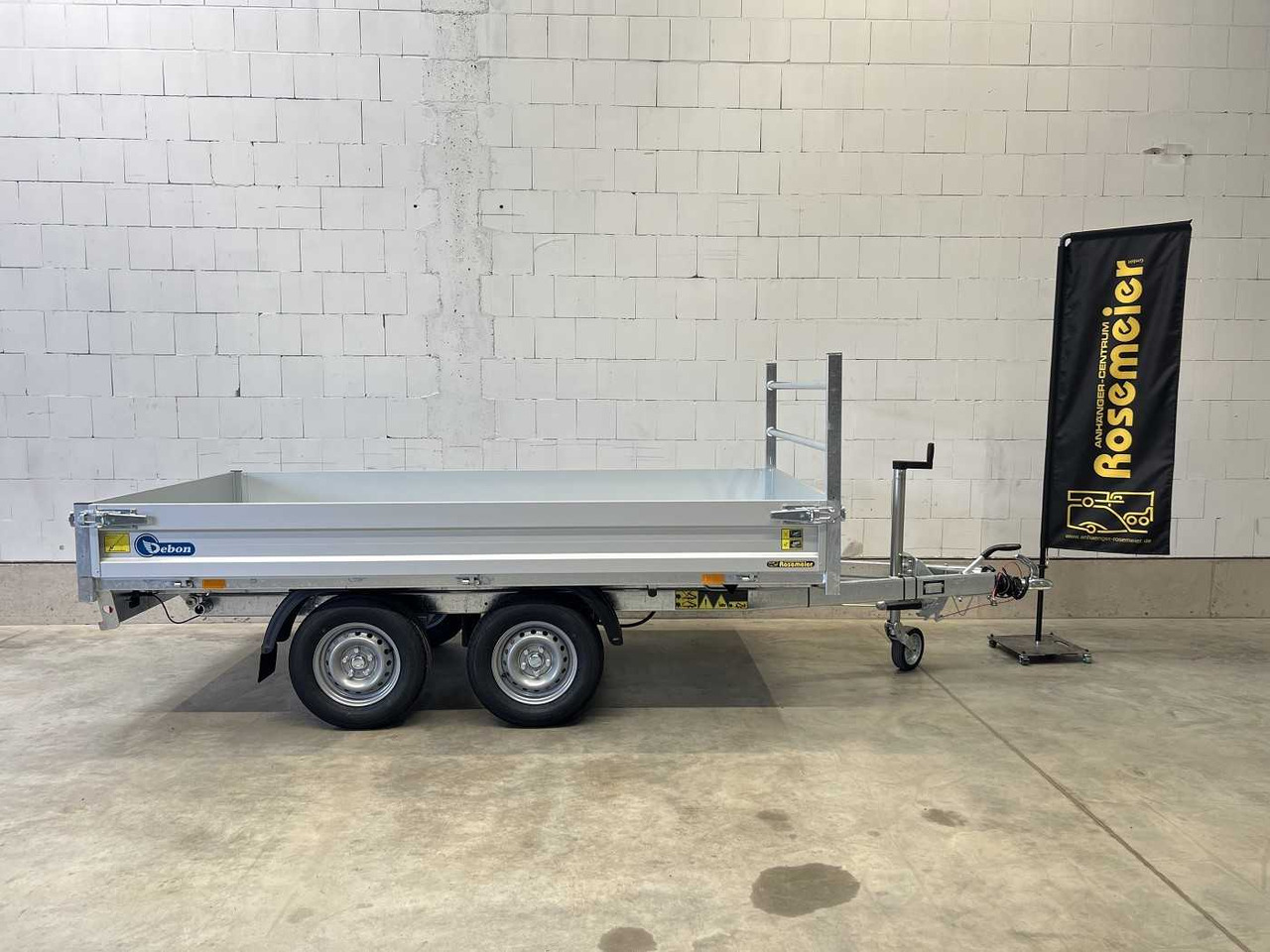 CHEVAL LIBERTE DEBON PW1.2E Lux E-Pumpe Rückwärtskipper - קרון נגרר עם מזהיר: תמונה 5 CHEVAL LIBERTE DEBON PW1.2E Lux E-Pumpe Rückwärtskipper - קרון נגרר עם מזהיר: תמונה 5