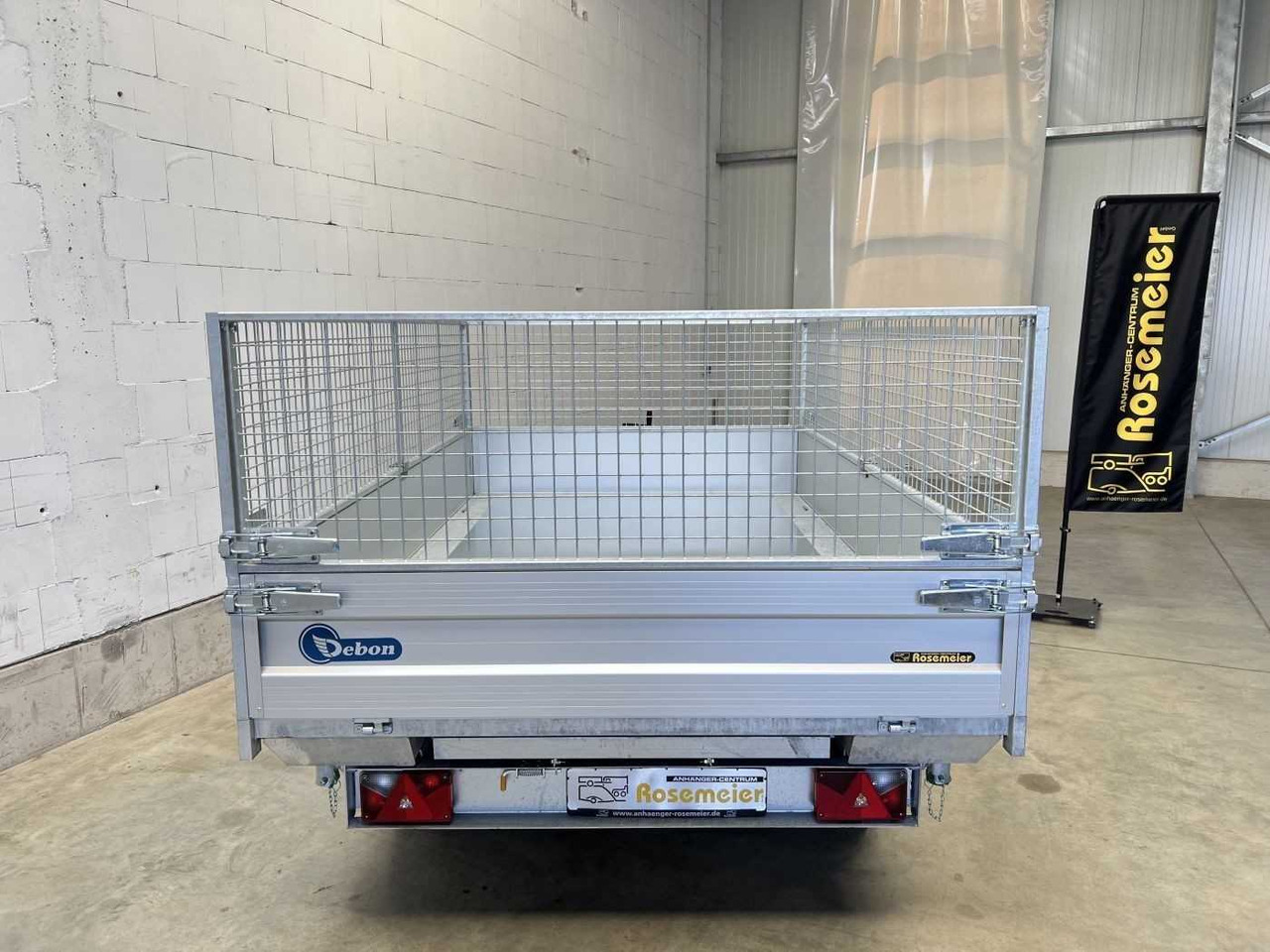 CHEVAL LIBERTE DEBON PW2.4E Basic Gitter Dreiseitenkipper - קרון נגרר עם מזהיר: תמונה 3 CHEVAL LIBERTE DEBON PW2.4E Basic Gitter Dreiseitenkipper - קרון נגרר עם מזהיר: תמונה 3