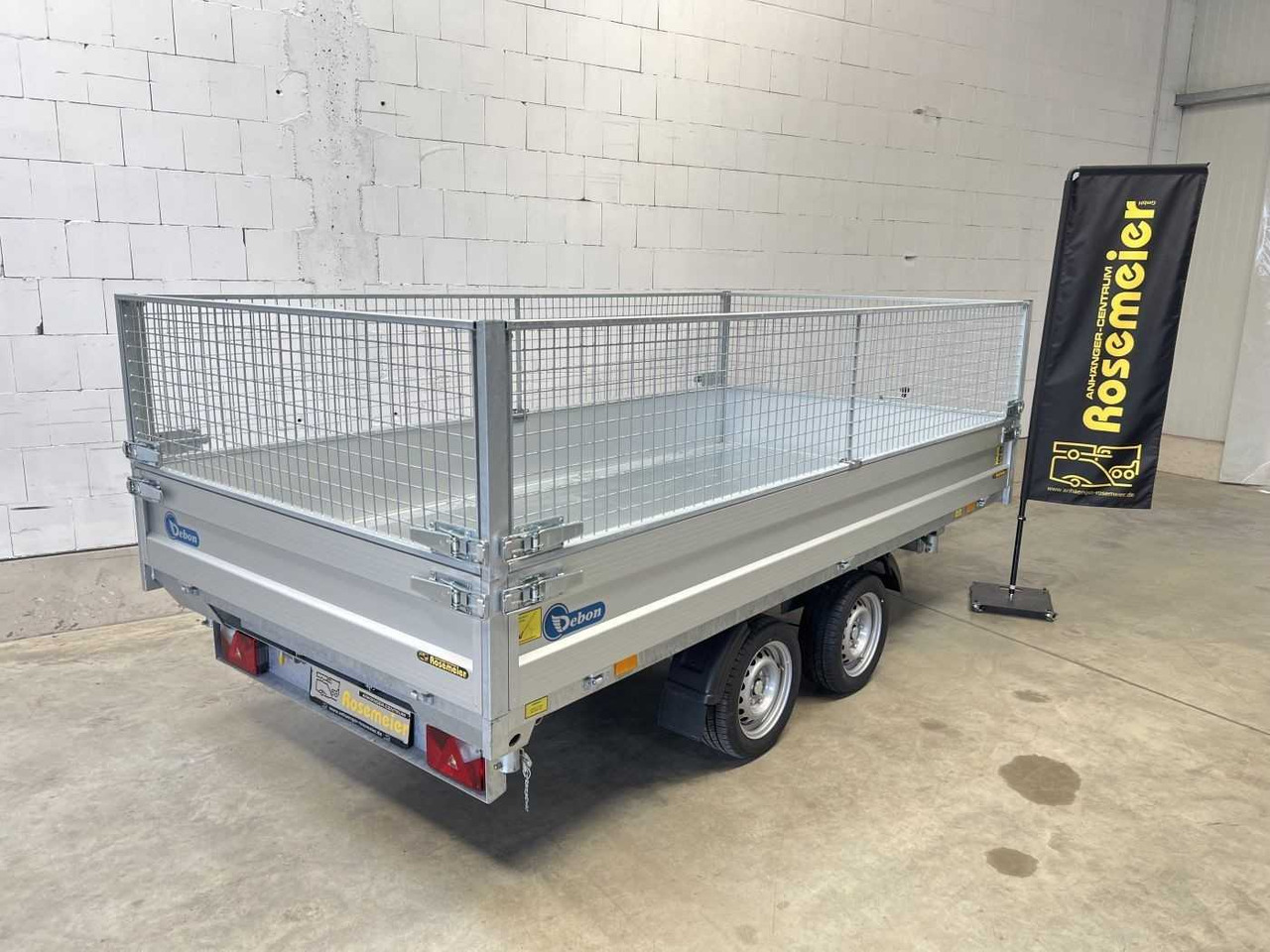 CHEVAL LIBERTE DEBON PW3.6E Gitter Dreiseitenkipper - קרון נגרר עם מזהיר: תמונה 4 CHEVAL LIBERTE DEBON PW3.6E Gitter Dreiseitenkipper - קרון נגרר עם מזהיר: תמונה 4