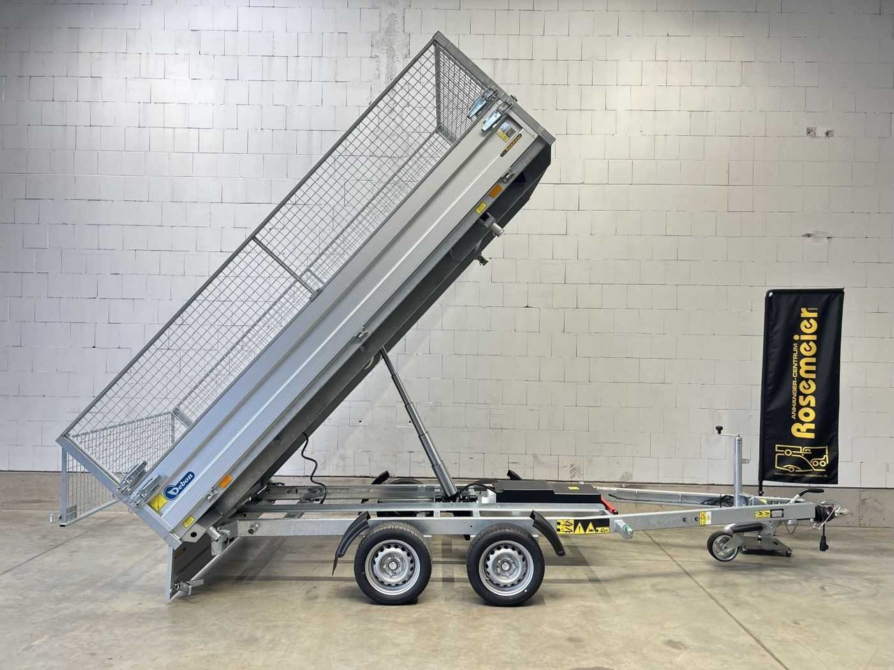CHEVAL LIBERTE DEBON PW3.6E Gitter Dreiseitenkipper - קרון נגרר עם מזהיר: תמונה 1 CHEVAL LIBERTE DEBON PW3.6E Gitter Dreiseitenkipper - קרון נגרר עם מזהיר: תמונה 1