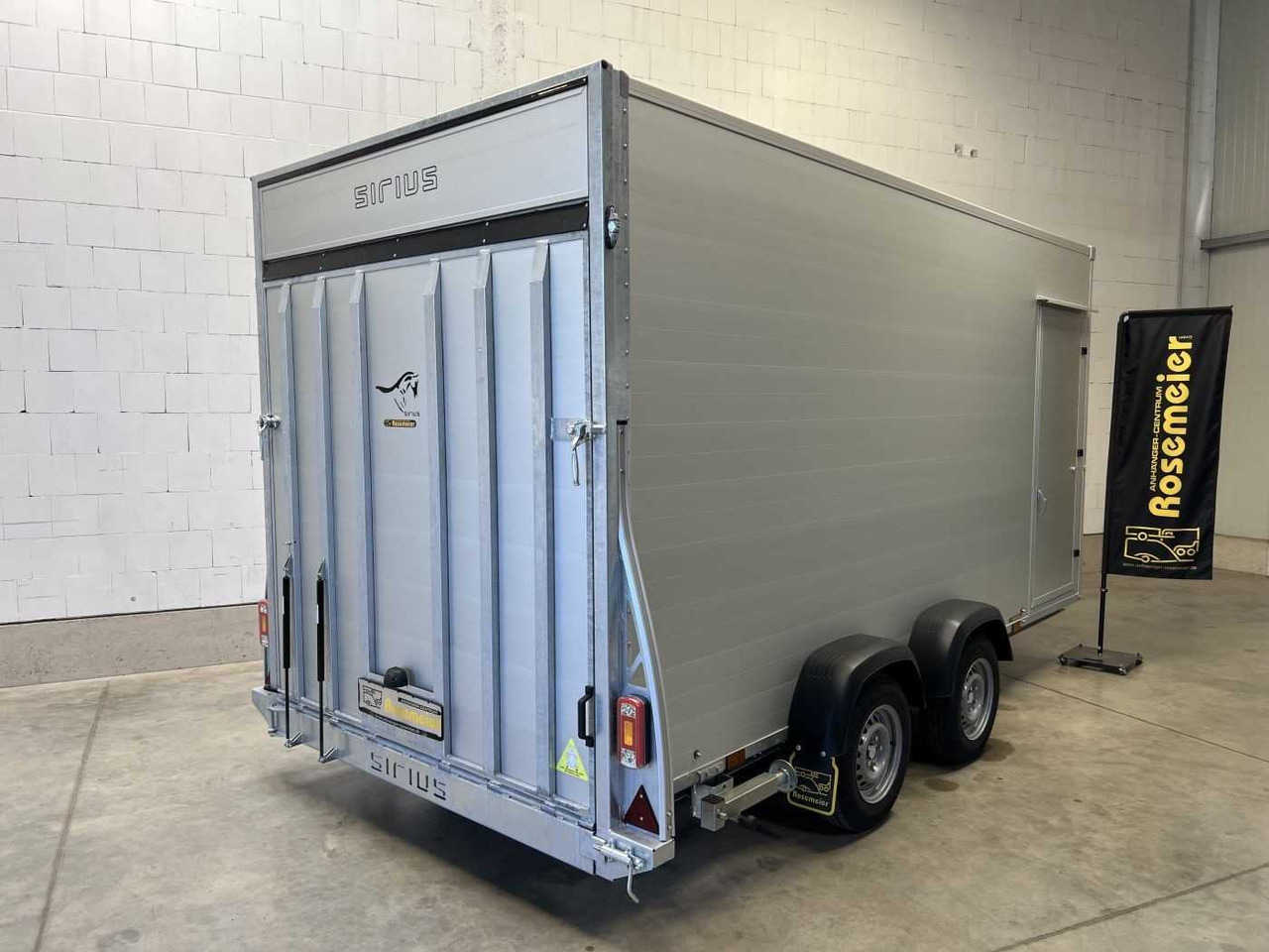 G270 Kofferanhänger Sirius - קרון נגרר בתיבה סגורה: תמונה 4 G270 Kofferanhänger Sirius - קרון נגרר בתיבה סגורה: תמונה 4