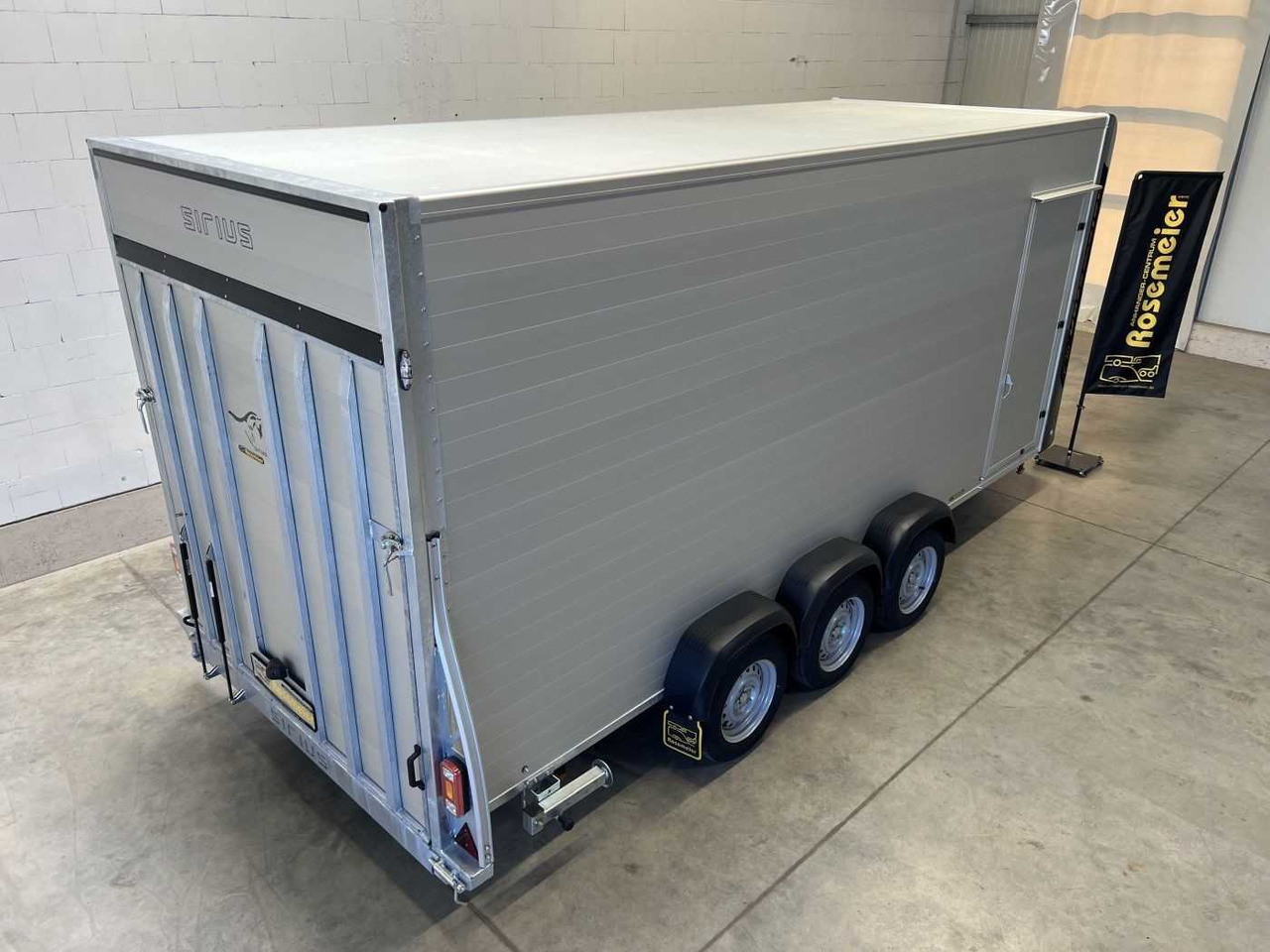 G290 Kofferanhänger Sirius - קרון נגרר בתיבה סגורה: תמונה 5 G290 Kofferanhänger Sirius - קרון נגרר בתיבה סגורה: תמונה 5