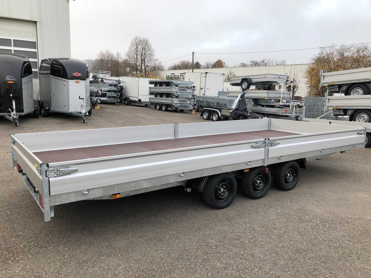 HAPERT Azure H-3 Hochlader - קרון נגרר צד נופל/ שטוח: תמונה 1 HAPERT Azure H-3 Hochlader - קרון נגרר צד נופל/ שטוח: תמונה 1