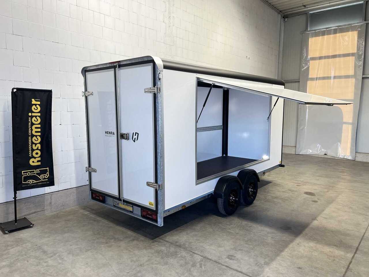 HENRA Box Trailer mit Seitenklappe Kofferanhänger - קרון נגרר לממכר: תמונה 2 HENRA Box Trailer mit Seitenklappe Kofferanhänger - קרון נגרר לממכר: תמונה 2