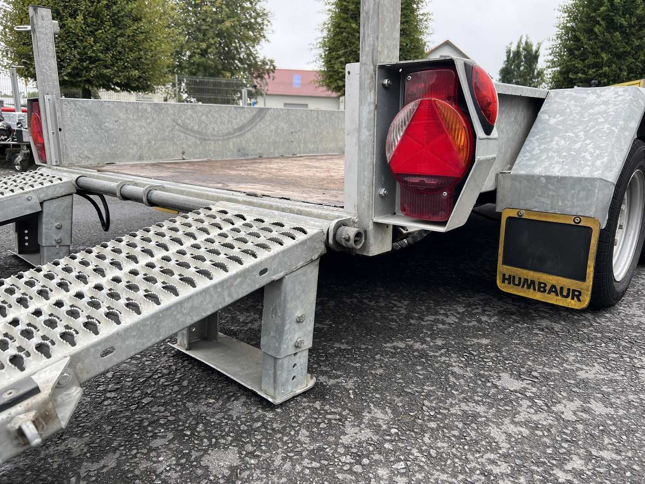 קרון נגרר לצמחים HUMBAUR HS-Senko TA Maschinentransporter: תמונה 7