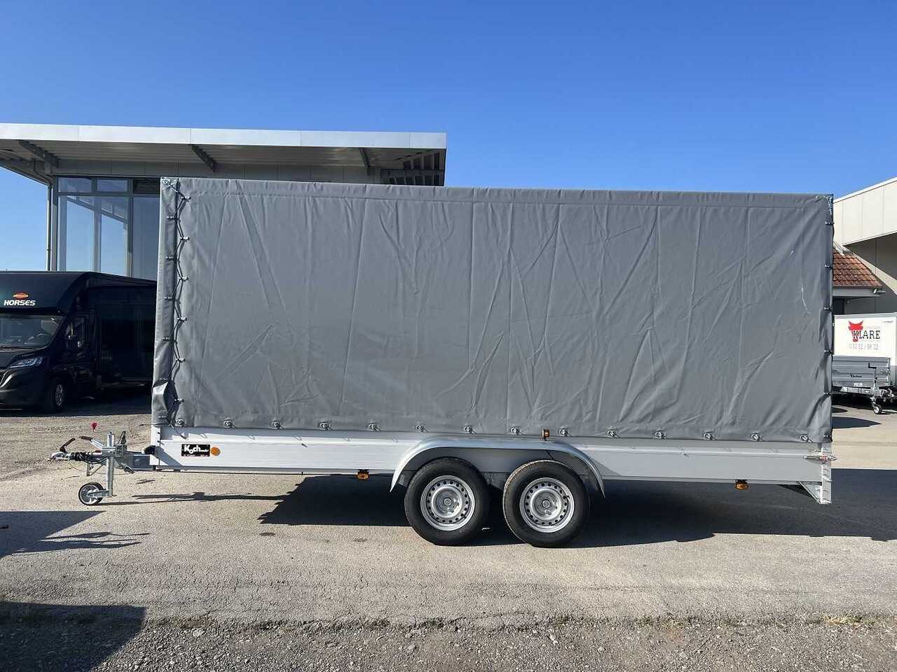 KOCH 200.500.26 Kastenanhänger gebremst - קרון נגרר עם וילונות צד: תמונה 2 KOCH 200.500.26 Kastenanhänger gebremst - קרון נגרר עם וילונות צד: תמונה 2