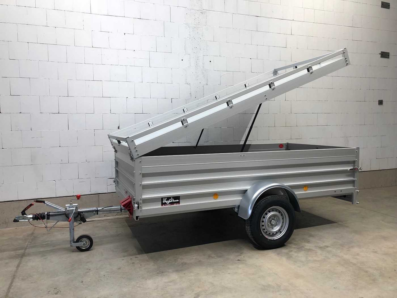 KOCH 7.13 1 BWEH Deckelanhänger - קרון נגרר למכונית: תמונה 3 KOCH 7.13 1 BWEH Deckelanhänger - קרון נגרר למכונית: תמונה 3