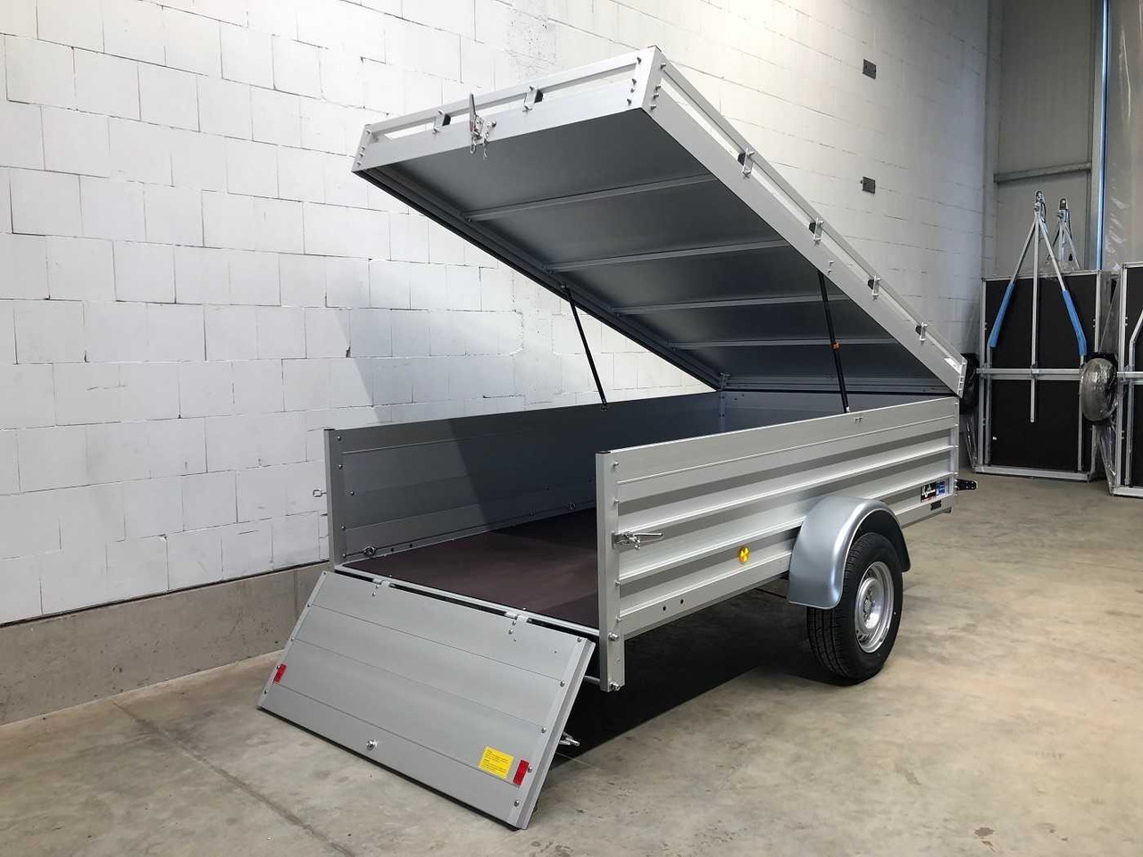 KOCH 7.13 1 BWEH Deckelanhänger - קרון נגרר למכונית: תמונה 1 KOCH 7.13 1 BWEH Deckelanhänger - קרון נגרר למכונית: תמונה 1