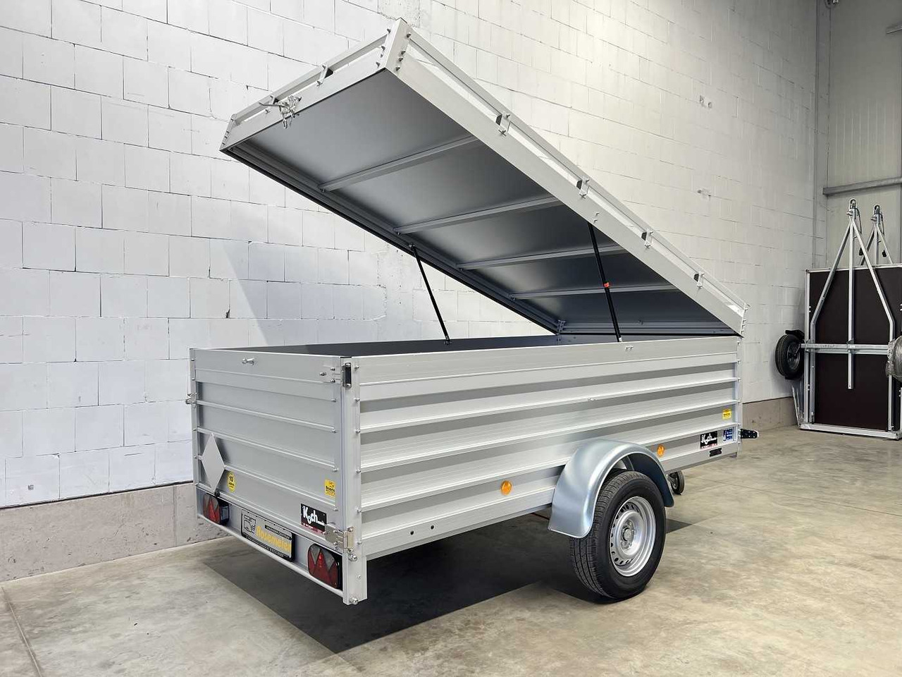 KOCH 7.13 2 BWEH Tür Deckelanhänger - קרון נגרר למכונית: תמונה 3 KOCH 7.13 2 BWEH Tür Deckelanhänger - קרון נגרר למכונית: תמונה 3