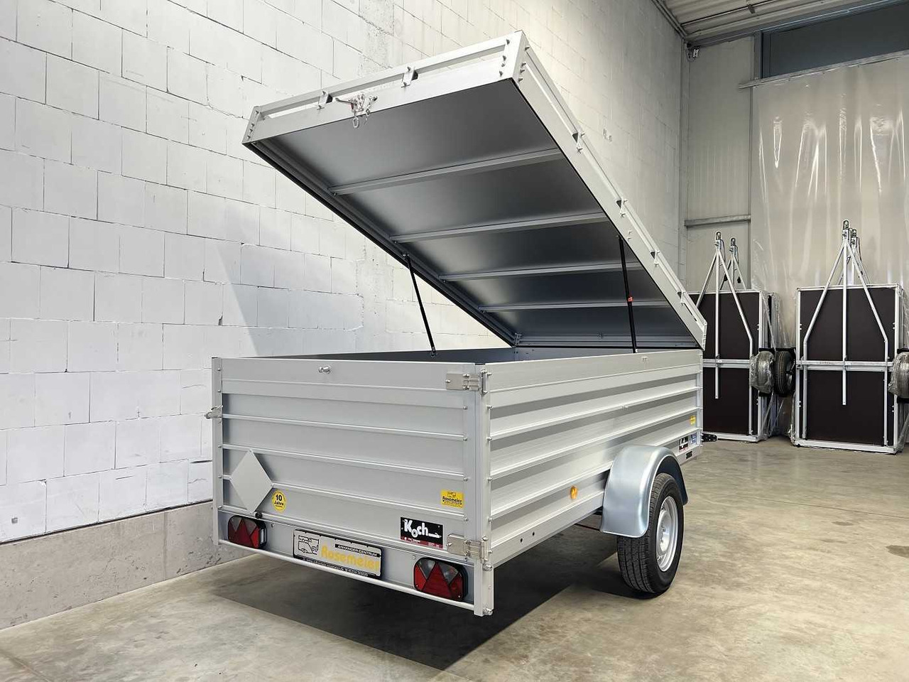 KOCH 7.13 2 BWEH Tür Deckelanhänger - קרון נגרר למכונית: תמונה 4 KOCH 7.13 2 BWEH Tür Deckelanhänger - קרון נגרר למכונית: תמונה 4