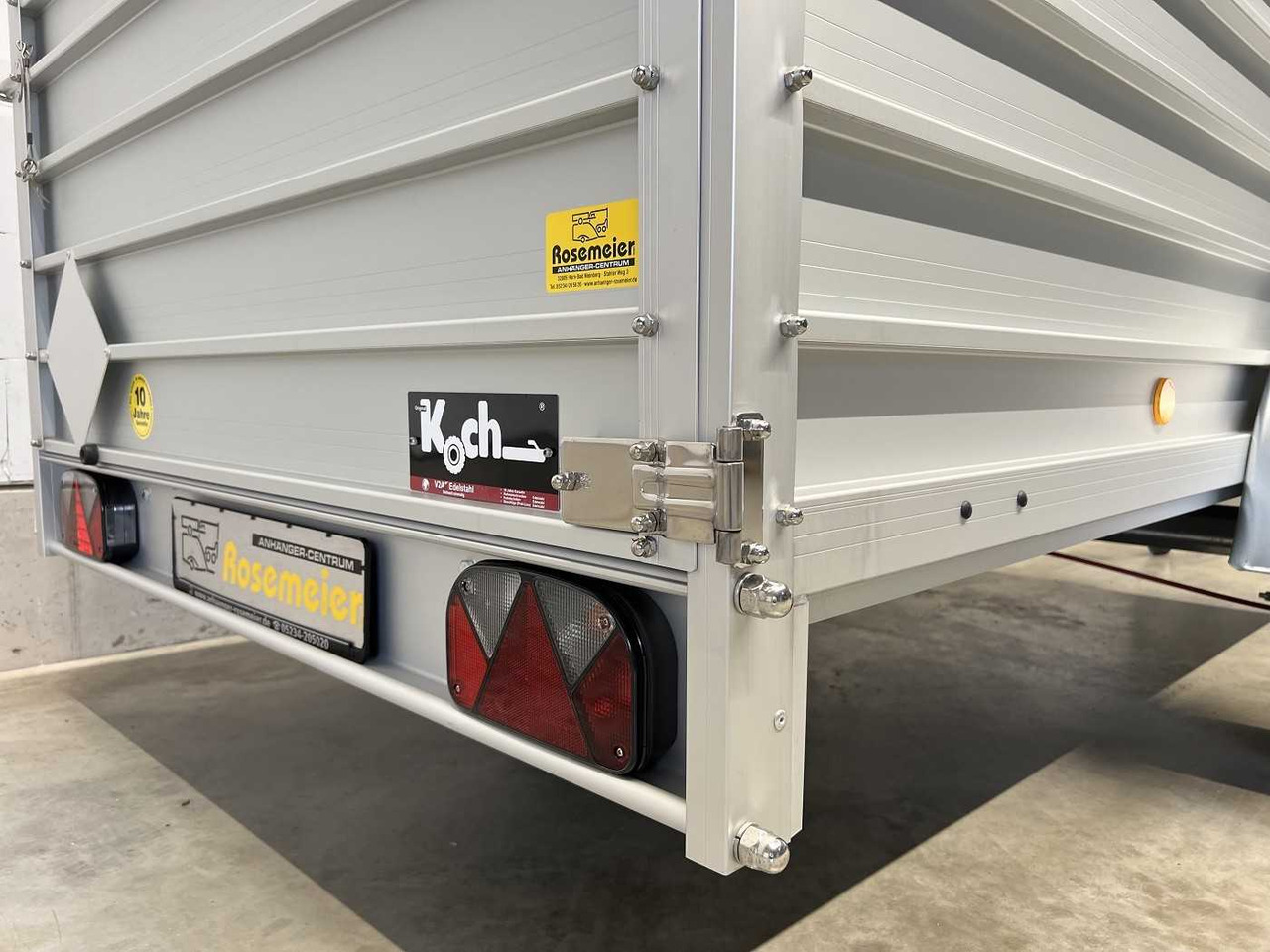 חָדָשׁ קרון נגרר למכונית KOCH 7.13 3 BWEH Tür Deckelanhänger: תמונה 14