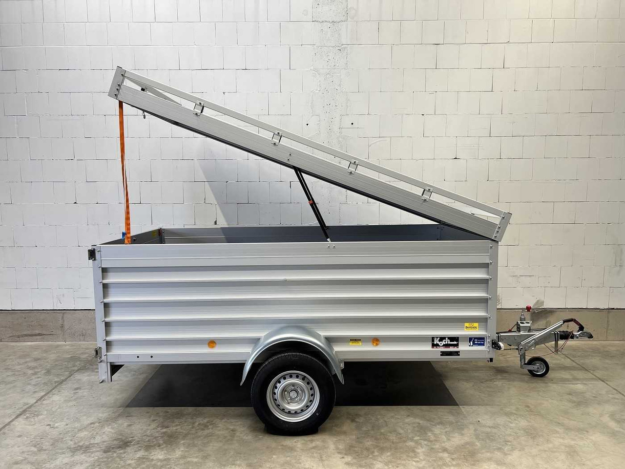 KOCH 7.13 3 BWEH Tür Deckelanhänger - קרון נגרר למכונית: תמונה 2 KOCH 7.13 3 BWEH Tür Deckelanhänger - קרון נגרר למכונית: תמונה 2