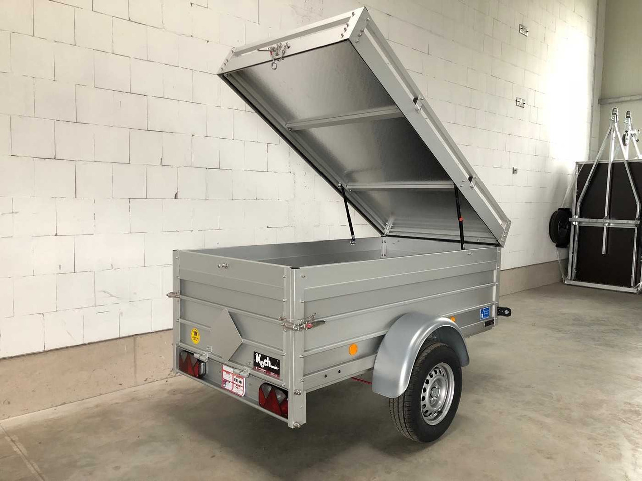 KOCH B1000 BWEH Deckel Deckelanhänger - קרון נגרר למכונית: תמונה 2 KOCH B1000 BWEH Deckel Deckelanhänger - קרון נגרר למכונית: תמונה 2
