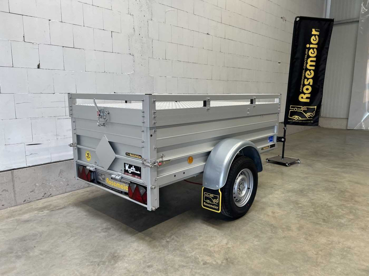 KOCH B1000 Deckel Deckelanhänger - קרון נגרר למכונית: תמונה 3 KOCH B1000 Deckel Deckelanhänger - קרון נגרר למכונית: תמונה 3