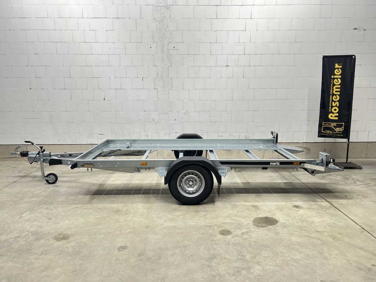 MARTZ Tieflader 350 1,8T Autotransporter - קרון נגרר בהובלה אוטומטית: תמונה 2 MARTZ Tieflader 350 1,8T Autotransporter - קרון נגרר בהובלה אוטומטית: תמונה 2