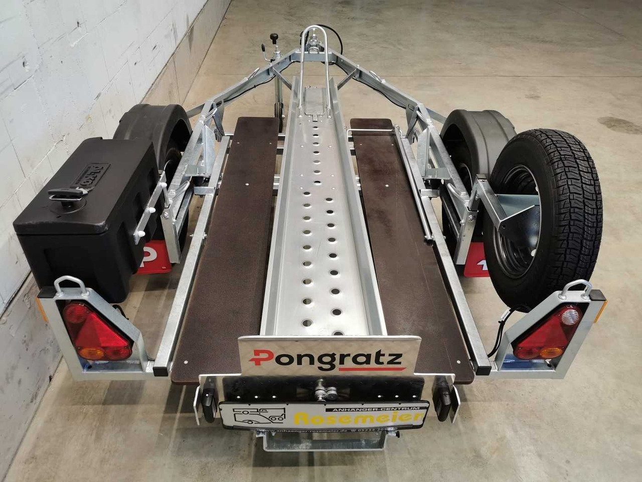 PONGRATZ MA 250 Motorradanhänger - נגרר לאופנוע: תמונה 5 PONGRATZ MA 250 Motorradanhänger - נגרר לאופנוע: תמונה 5