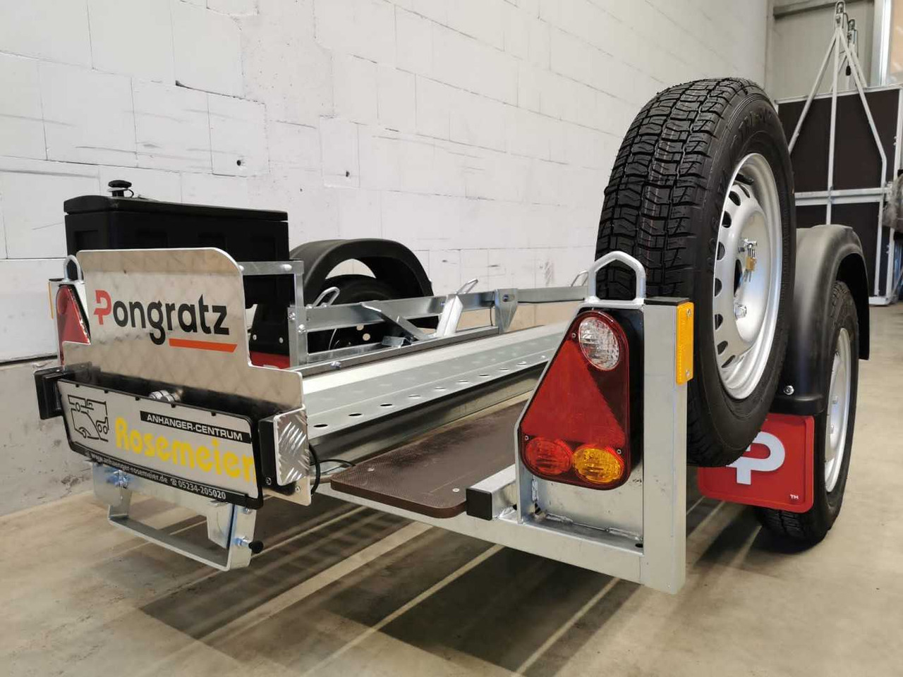 PONGRATZ MA 250 Motorradanhänger - נגרר לאופנוע: תמונה 2 PONGRATZ MA 250 Motorradanhänger - נגרר לאופנוע: תמונה 2