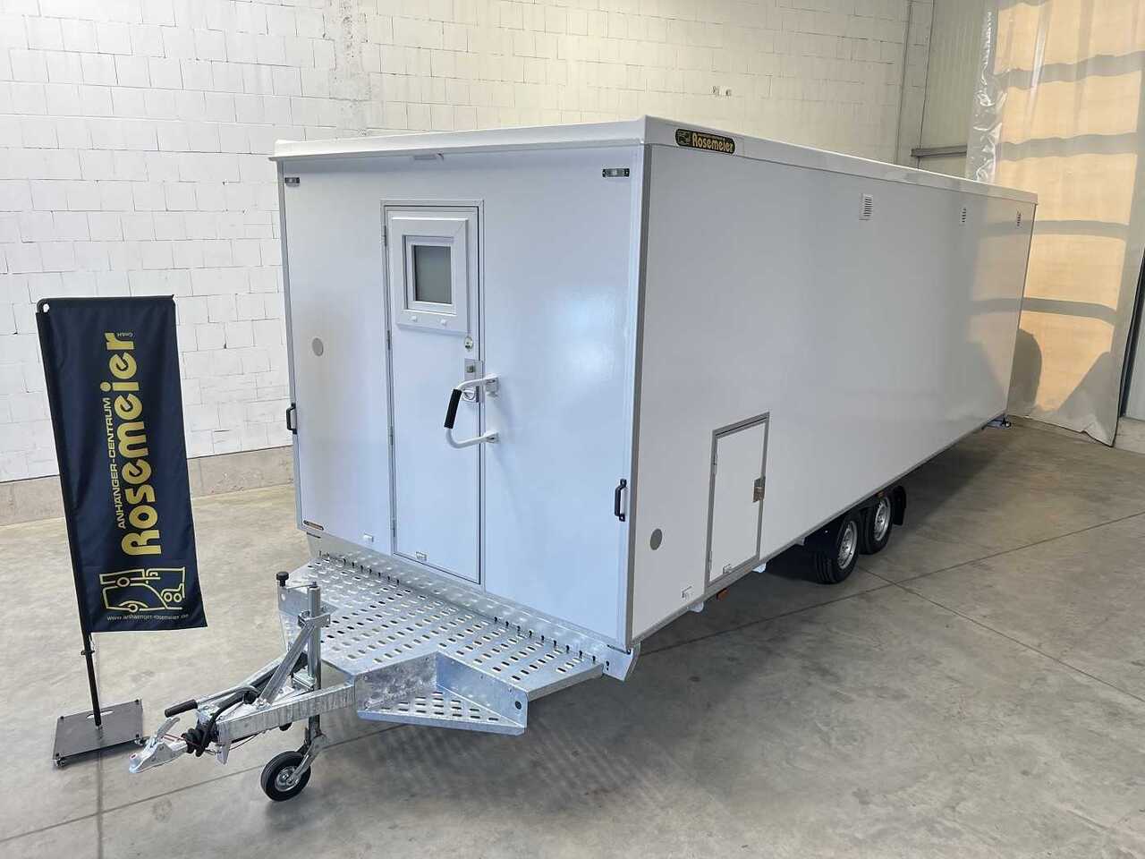 חָדָשׁ מכולת בנייה, קרון נגרר ROSEMEIER EW TA-NO Mannschaftswagen 737 Toilettenanhänger: תמונה 29
