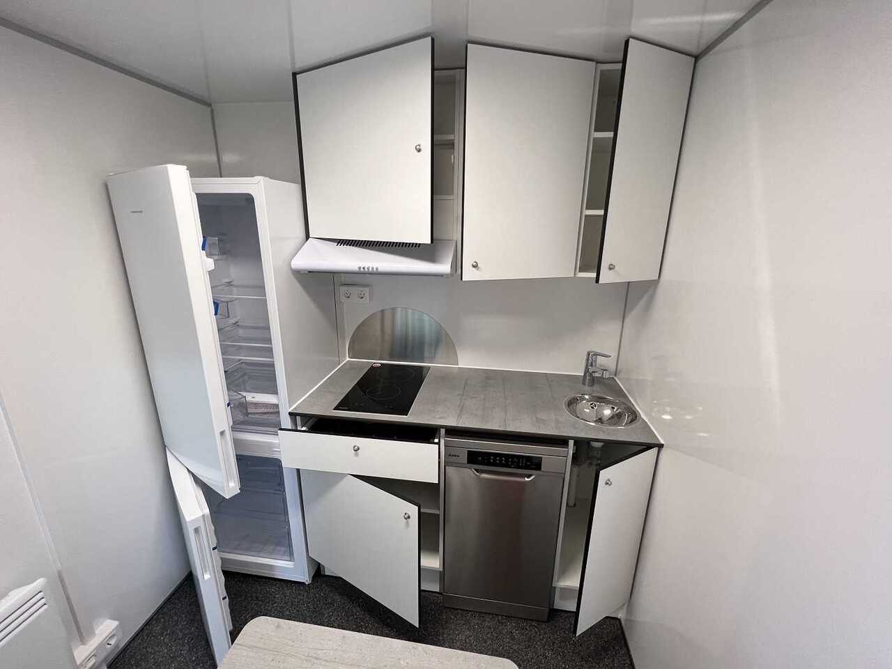 חָדָשׁ מכולת בנייה, קרון נגרר ROSEMEIER EW TA-NO Mannschaftswagen 737 Toilettenanhänger: תמונה 11