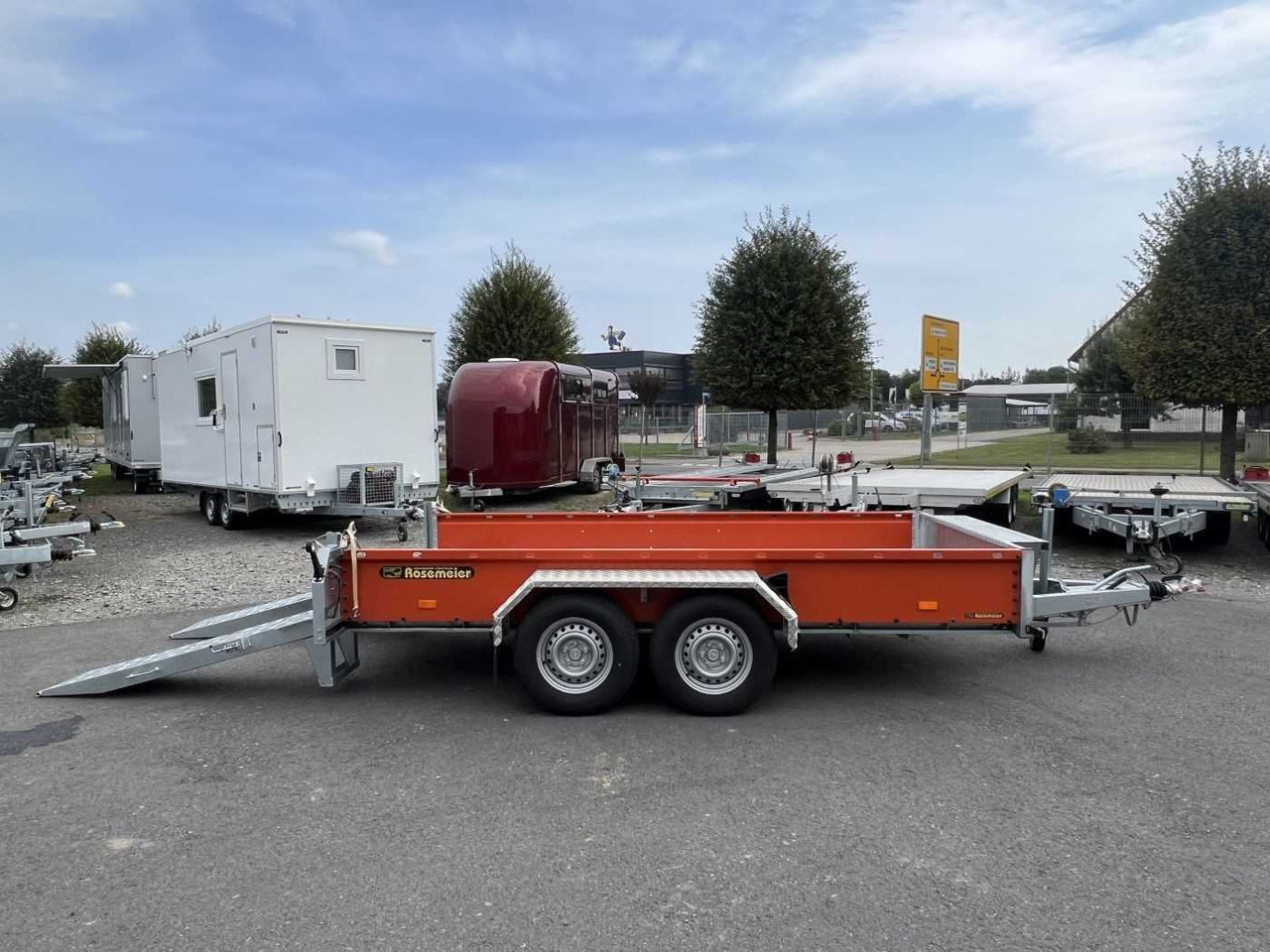 ROSEMEIER VE BAT C35.36 orange Maschinentransporter - קרון נגרר לצמחים: תמונה 1 ROSEMEIER VE BAT C35.36 orange Maschinentransporter - קרון נגרר לצמחים: תמונה 1