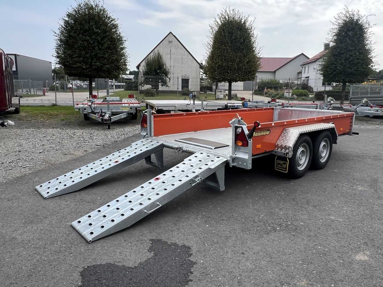 ROSEMEIER VE BAT C35.36 orange Maschinentransporter - קרון נגרר לצמחים: תמונה 2 ROSEMEIER VE BAT C35.36 orange Maschinentransporter - קרון נגרר לצמחים: תמונה 2