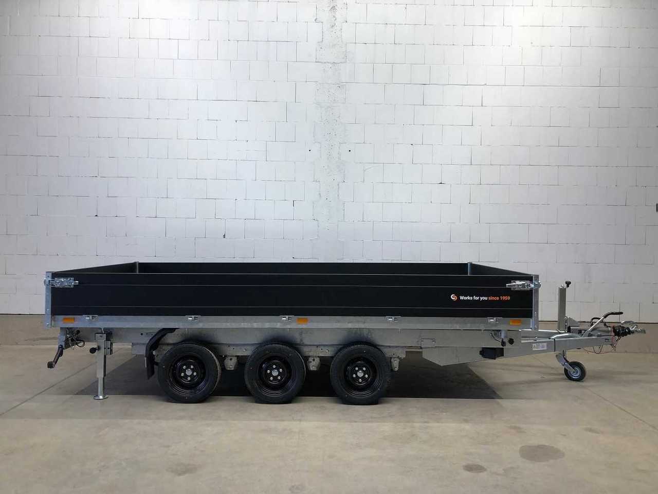SARIS K3 406 204 3500 3 B E Black Dreiseitenkipper - קרון נגרר עם מזהיר: תמונה 4 SARIS K3 406 204 3500 3 B E Black Dreiseitenkipper - קרון נגרר עם מזהיר: תמונה 4