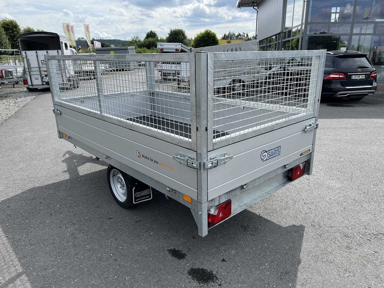 SARIS PL 276 150 1500 1 Gitter Hochlader - קרון נגרר למכונית: תמונה 5 SARIS PL 276 150 1500 1 Gitter Hochlader - קרון נגרר למכונית: תמונה 5