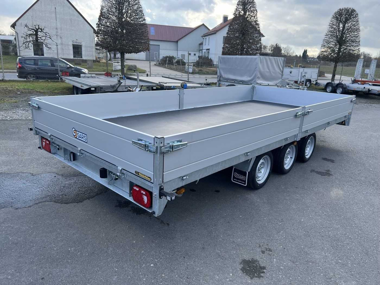 SARIS PL 506 224 3500 3 Hochlader - קרון נגרר צד נופל/ שטוח: תמונה 3 SARIS PL 506 224 3500 3 Hochlader - קרון נגרר צד נופל/ שטוח: תמונה 3