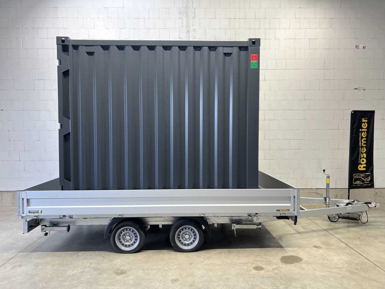 STEDELE Container Hochlader - קרון נגרר למכונית: תמונה 2 STEDELE Container Hochlader - קרון נגרר למכונית: תמונה 2