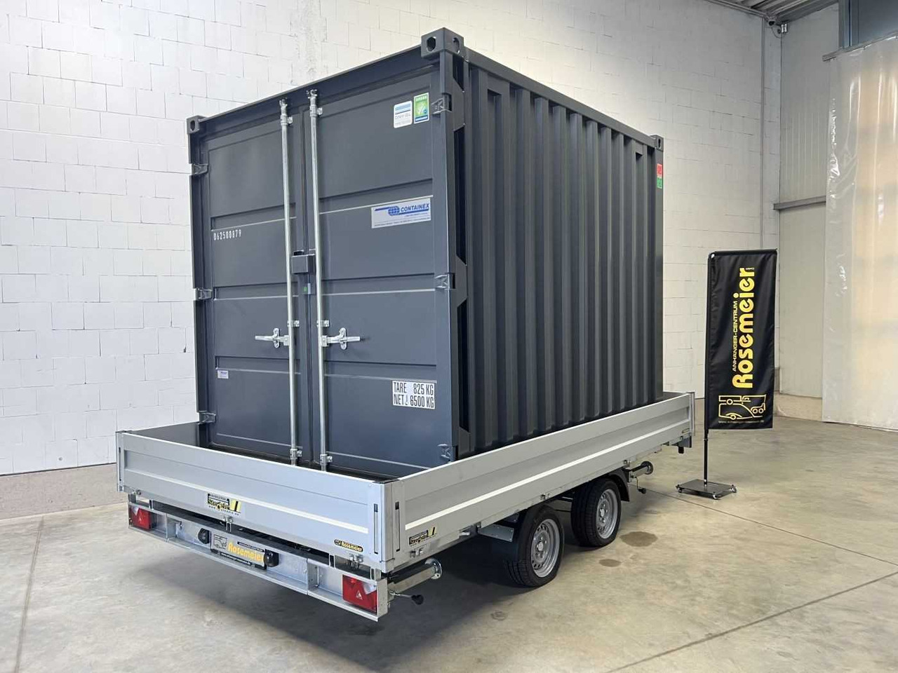 STEDELE Container Hochlader - קרון נגרר למכונית: תמונה 3 STEDELE Container Hochlader - קרון נגרר למכונית: תמונה 3