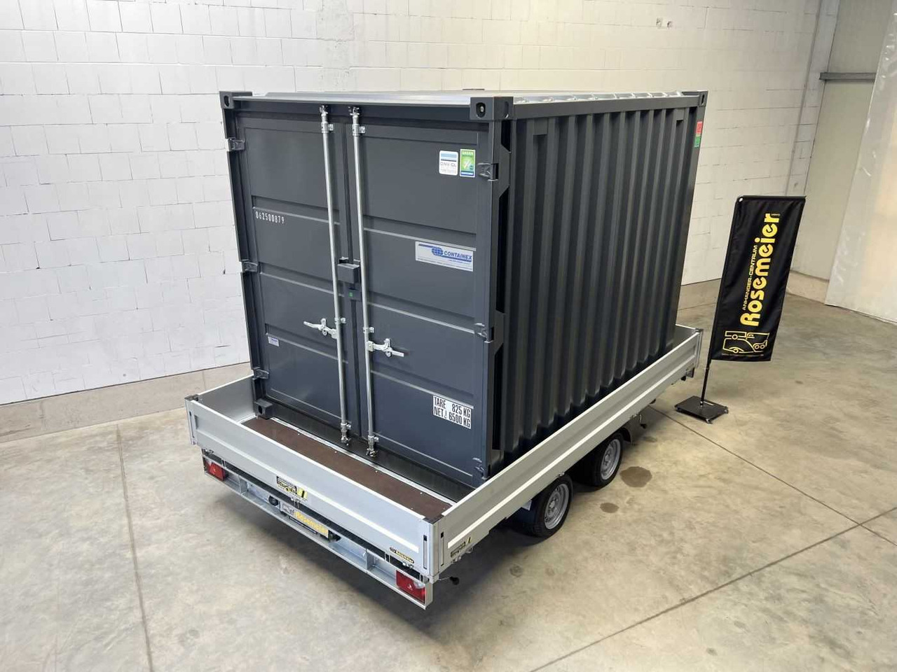 STEDELE Container Hochlader - קרון נגרר למכונית: תמונה 4 STEDELE Container Hochlader - קרון נגרר למכונית: תמונה 4