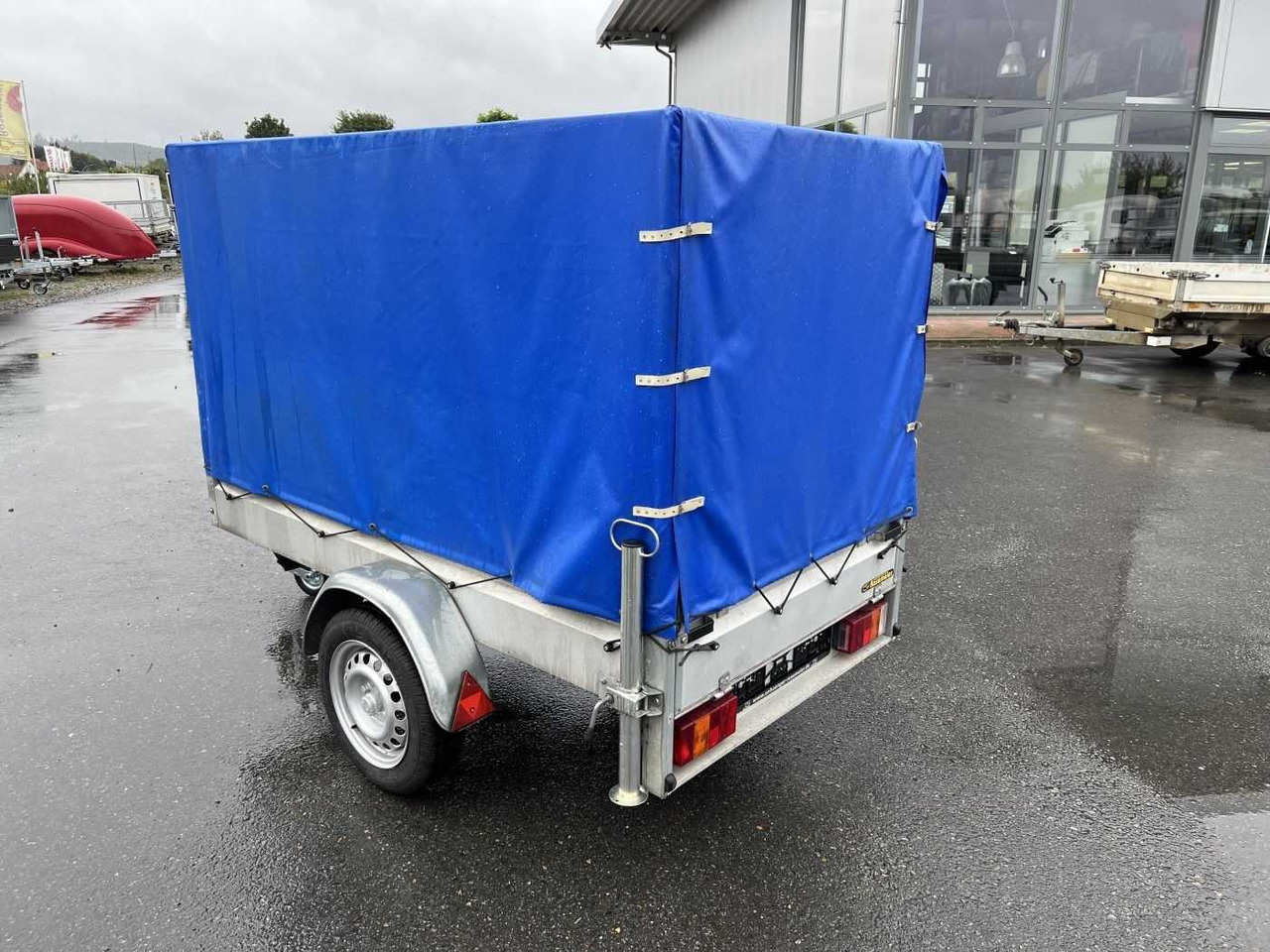 STEMA B 6075 Plane Kastenanhänger ungebremst - קרון נגרר למכונית: תמונה 5 STEMA B 6075 Plane Kastenanhänger ungebremst - קרון נגרר למכונית: תמונה 5