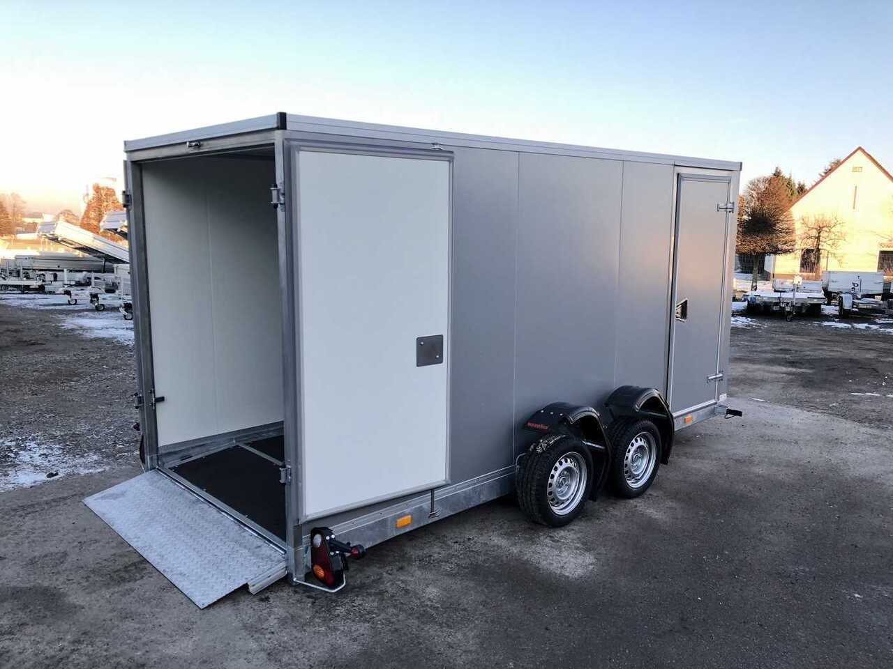 VEZEKO Husky FB K 35.40 EP Tür Kofferanhänger - קרון נגרר בתיבה סגורה: תמונה 1 VEZEKO Husky FB K 35.40 EP Tür Kofferanhänger - קרון נגרר בתיבה סגורה: תמונה 1