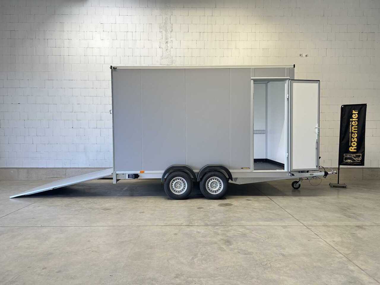 VEZEKO TK D 35.40 SP Rampe Tür Sonder Kofferanhänger - קרון נגרר בתיבה סגורה: תמונה 1 VEZEKO TK D 35.40 SP Rampe Tür Sonder Kofferanhänger - קרון נגרר בתיבה סגורה: תמונה 1