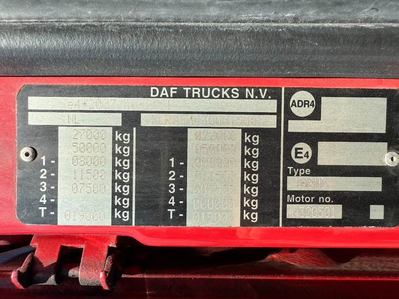 משאית עם שלדת תא DAF XF 480 XF480 6X2 SSC CHASSIS EURO6 HOLLAND TRUCK: תמונה 10